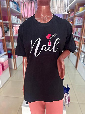 CAMISA T SHIRT PLUS SIZE NAILS