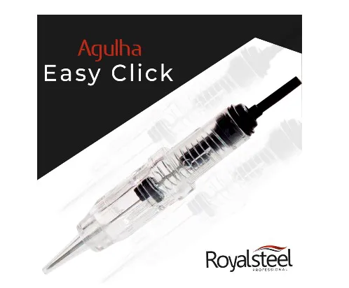 AGULHA EASY CLICK ROYAL STEEL C/ANVISA embalagem saco