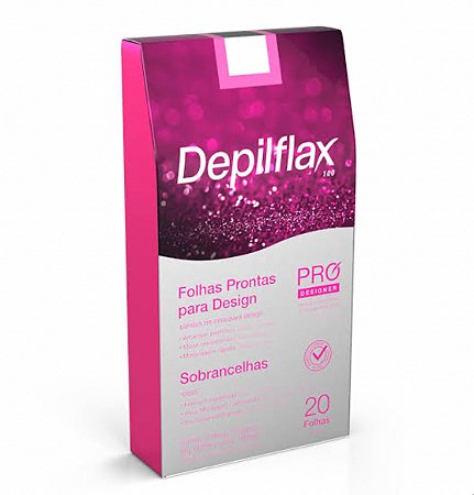 FOLHA DEPILATÓRIA PARA SOBRANCELHAS DEPILFLAX