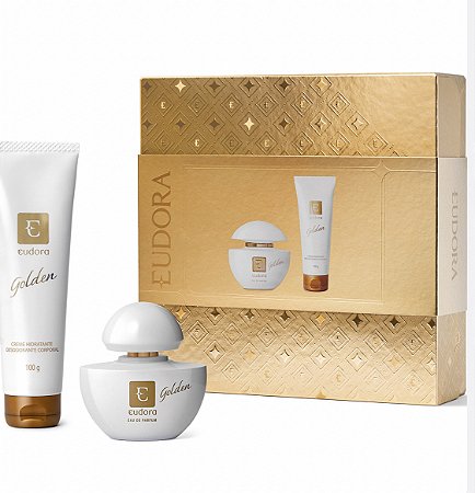 KIT EUDORA GOLDEN EAU DE PARFUM 35ml + CREME HIDRATANTE 100g