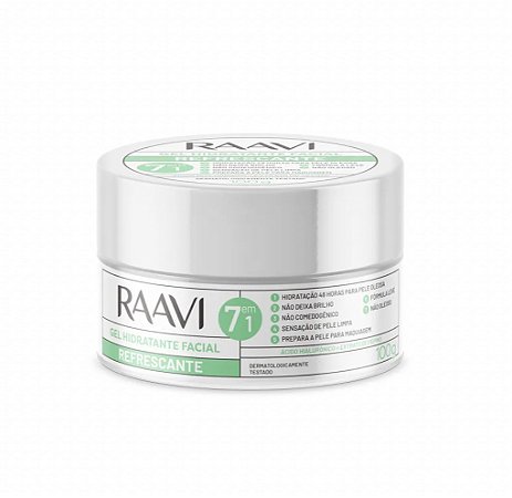 GEL HIDRATANTE REFRESCANTE RAAVI 100g