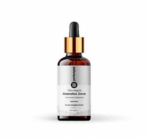 Óleo Vegetal Amêndoas Doce 100% Puro 50ml - Perfectpiel