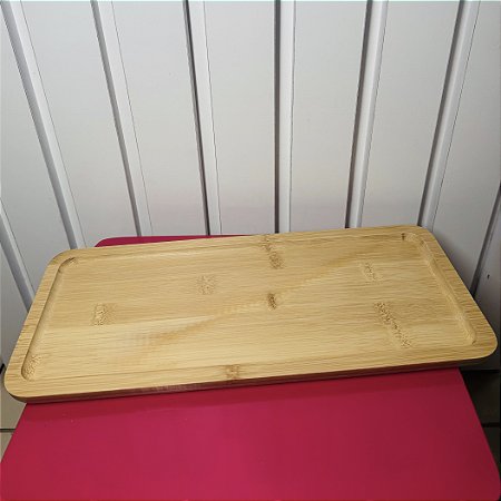 BANDEJA BAMBOO RETANGULAR 34CM