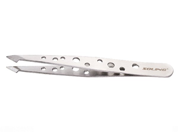 PINÇA SOLING CHANFRADA GLOBAL PRATA