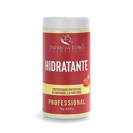 HIDRATANTE DE MORANGO PATRICIA LOBO 1kg