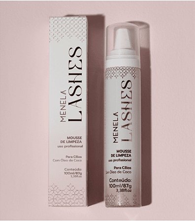MOUSSE DE LIMPEZA MENELA LASHES 100ml
