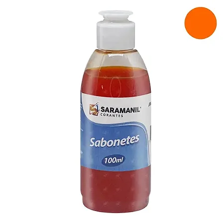 CORANTE LIQUIDO SARAMANIL LARANJA 100ml