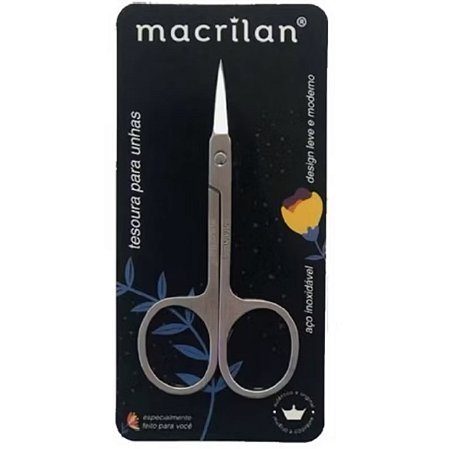 TESOURA PARA UNHAS E SOBRANCELHA MACRILAN