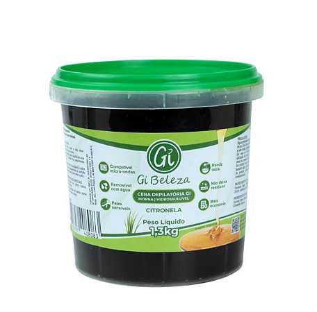 CERA DE CITRONELA HIDROSSOLÚVEL GI BELEZA 1,3kg