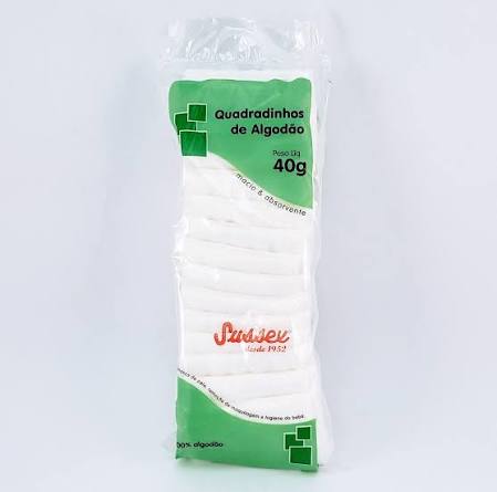 ALGODÃO EM QUADRADINHOS SUSSEX 40g