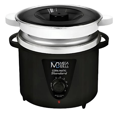 TERMOCERA AQUECEDOR DE CERA STANDARD 900G - COM REFIL - MEGA BELL