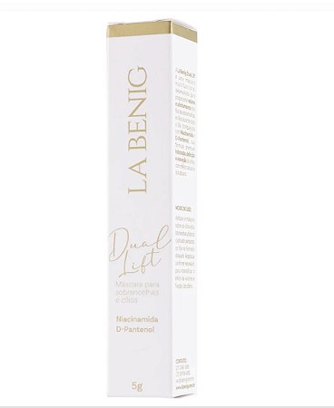 MÁSCARA DE CÍLIOS E SOBRANCELHAS LA BENIG DUAL LIFT