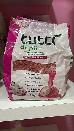 CERA EM PÉROLAS - TUTTI DEPIL 1KG PITAYA
