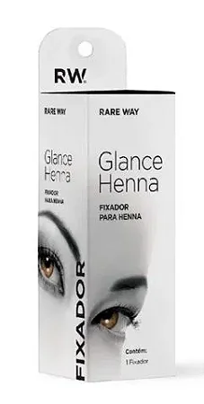 FIXADOR PARA HENNA GLANCE - RARE WAY 20ml