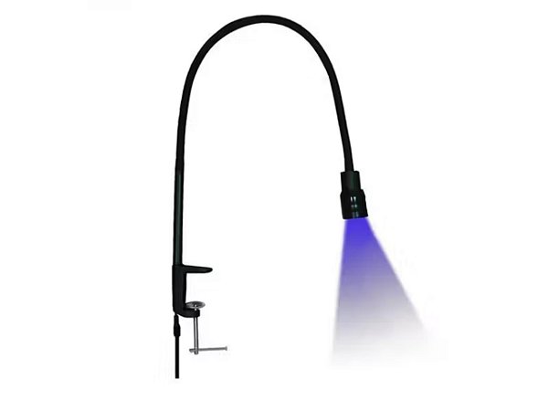 LUMINÁRIA LED UV COM PEDAL PARA CÍLIOS DE ENCAIXE