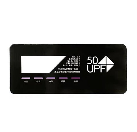 CARTÃO DE TESTE LED UV