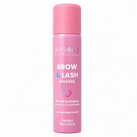 MOUSSE DE LIMPEZA WE BELLA 100ml