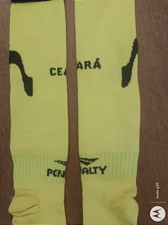 Meião Coritiba jogo Verde + Meião Ceará jogo amarelo  tamanho adulto