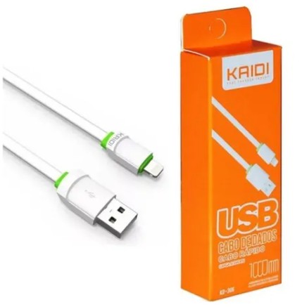 Cabo USB Tipo C Kaidi 3 Metros