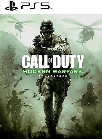 Call Of Duty Modern Warfare Remastered | Mídia Digital PS5