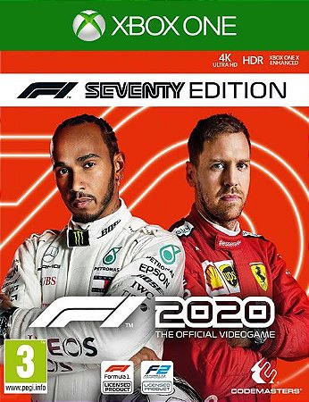 F1 2020 Seventy Edition  Xbox One  - Xbox Series Mídia Digital