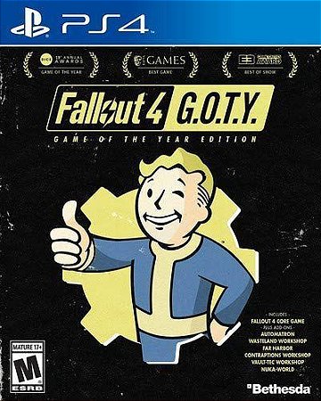 Fallout 4: Game of the Year Edition  PS4- MIDIA DIGITAL