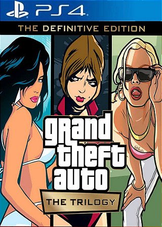 GTA V Grand Theft Auto: The Trilogy — The Definitive Edition I Mídia Digital PS4