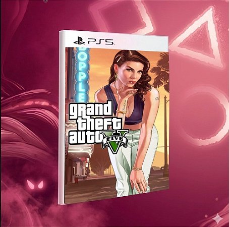 GTA V PORTUGUÊS Ps5 Mídia Digital