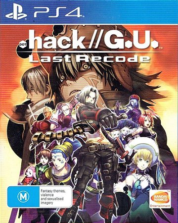.hack//G.U. Last Recode PS4  midia digital