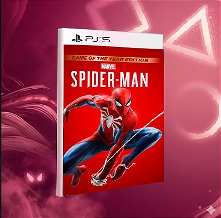 Marvel's Spider-Man: Game of the Year Edition PS5 Midia digital