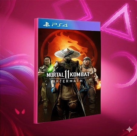 Mortal Kombat 11: Koleção Aftermath PS4 midia digital