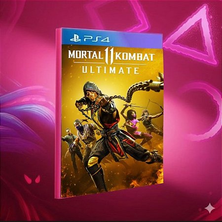 Mortal Kombat 11 Ultimate PS4 MÍDIA DIGITAL