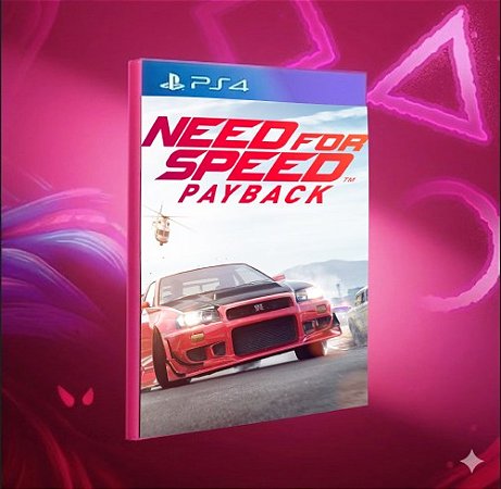 NEED FOR SPEED PAYBACK PS4 MÍDIA DIGITAL