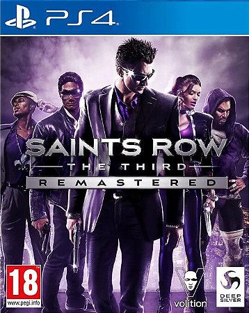 Saints Row: The Third Remastered PS4  midia digital