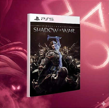 SHADOW OF WAR PS5 Midia digital