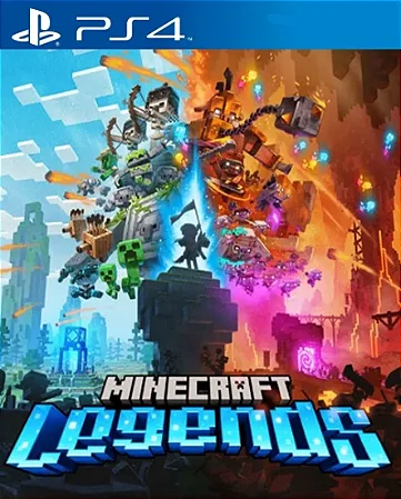 MINECRAFT LEGENDS  PS4 Midia Digital