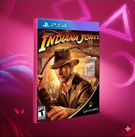 Indiana Jones and the Staff of Kings PS4 Midia Digital