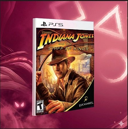 Indiana Jones and the Staff of Kings PS5 Mídia Digital