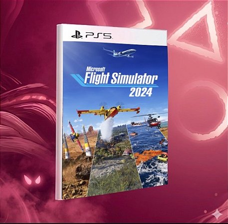 Microsoft Flight Simulator 2024- Standard Edition PS5 Midia Digital