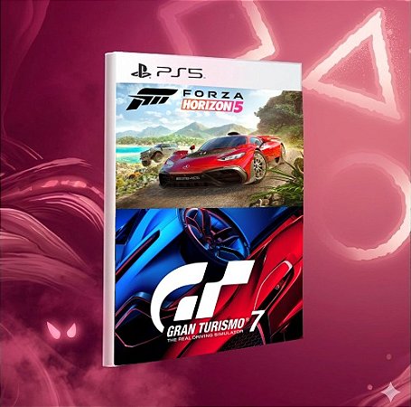 Forza Horizon 5 + Gran Turismo® 7 PS5 Midia Digital