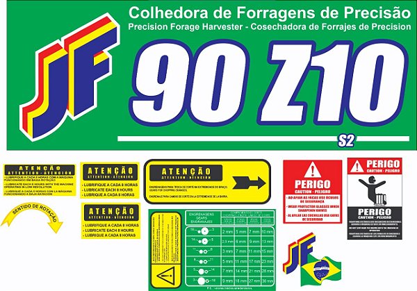 KIT ADESIVOS JF 90 Z-10