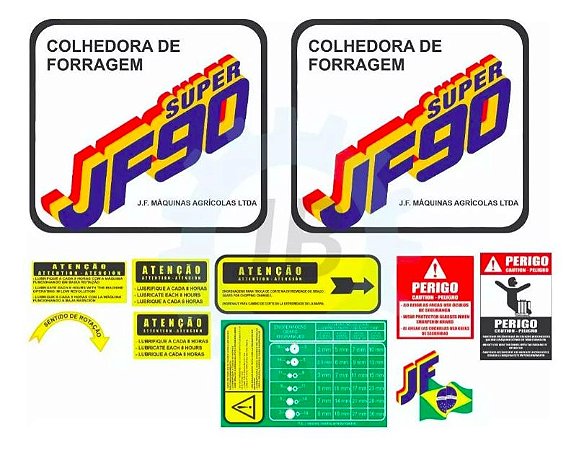 KIT ADESIVOS JF 90 SUPER