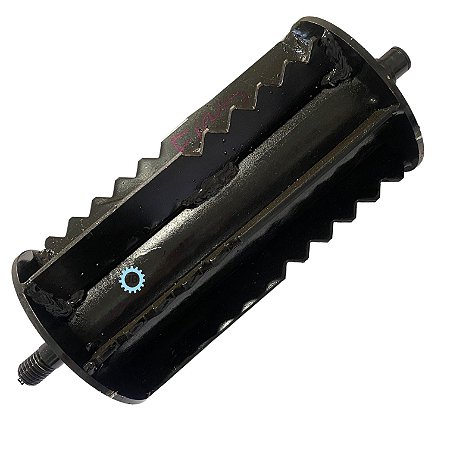 ROLO DENTADO EN-6800 - EIXO FINO 20 MM