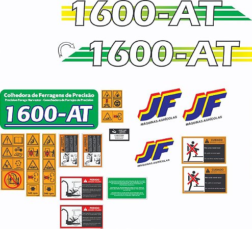 KIT ADESIVOS JF 1600 AT