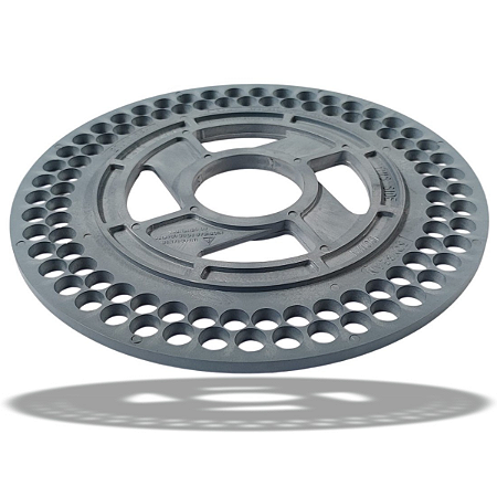 DISCO PARA SOJA COM 90 FUROS DE 10,0 MM