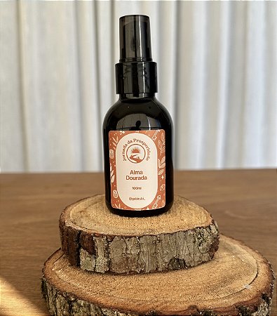 Spray - Alma Dourada - Spray de Ambientes 100ml - Jornada da Prosperidade