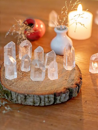 Quartzo Cristal Transparente - Ponta Lisa