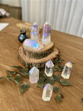 Quartzo Aura - Ponta