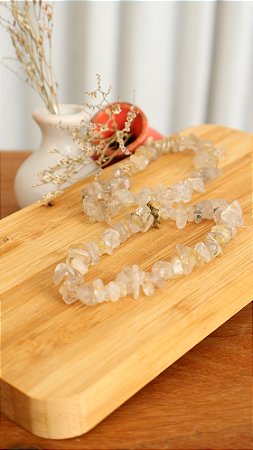 Quartzo Rutilado - Pulseira