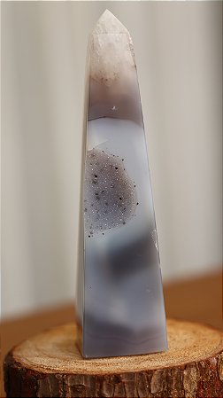 Ponta Geodo de Ágata - 15 a 17 cm